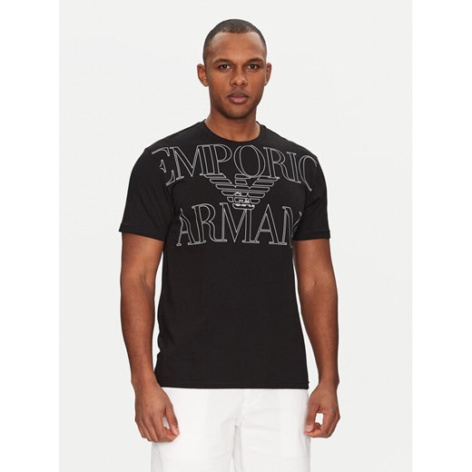 Emporio Armani Underwear T-Shirt EM000574 AF12326 UC001 Czarny Regular Fit ze sklepu MODIVO w kategorii T-shirty męskie - zdjęcie 182672685