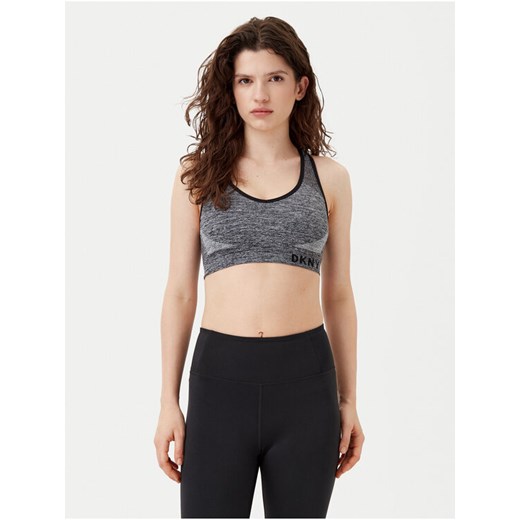 DKNY Sport Biustonosz top DP8T5945 Szary ze sklepu MODIVO w kategorii Biustonosze - zdjęcie 182672686