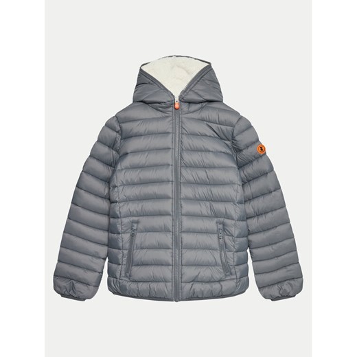 Save The Duck Kurtka zimowa J31859B GIGO19 Szary Regular Fit ze sklepu MODIVO w kategorii Kurtki chłopięce - zdjęcie 182672795