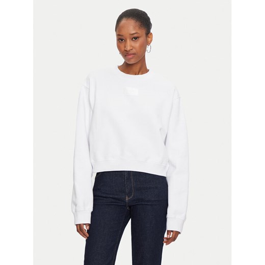 REPLAY Bluza W3104D.000.23040P Biały Regular Fit ze sklepu MODIVO w kategorii Bluzy damskie - zdjęcie 182672816