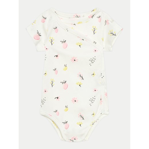 Coccodrillo Body dziecięce WC4412701UFG Biały ze sklepu MODIVO w kategorii Body niemowlęce - zdjęcie 182672858