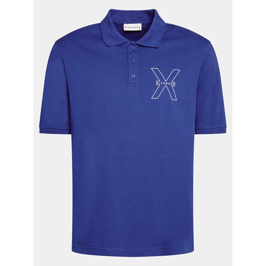 Richmond X Polo Lisi UMP24207PO Granatowy Regular Fit ze sklepu MODIVO w kategorii T-shirty męskie - zdjęcie 182672868