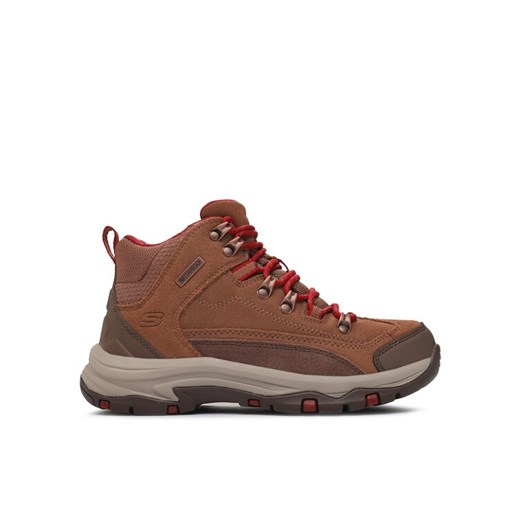 Skechers Trapery Trego Alpine Trail 167004/BRN Brązowy ze sklepu MODIVO w kategorii Buty trekkingowe damskie - zdjęcie 182672936