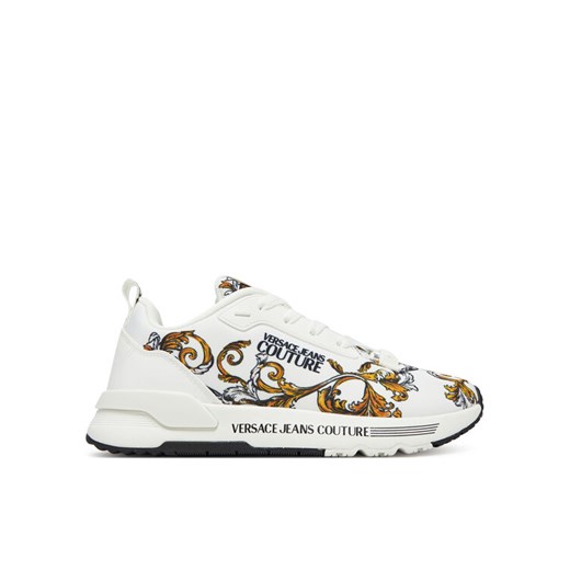 Versace Jeans Couture Sneakersy 78VA3SAA Biały ze sklepu MODIVO w kategorii Buty sportowe damskie - zdjęcie 182672956