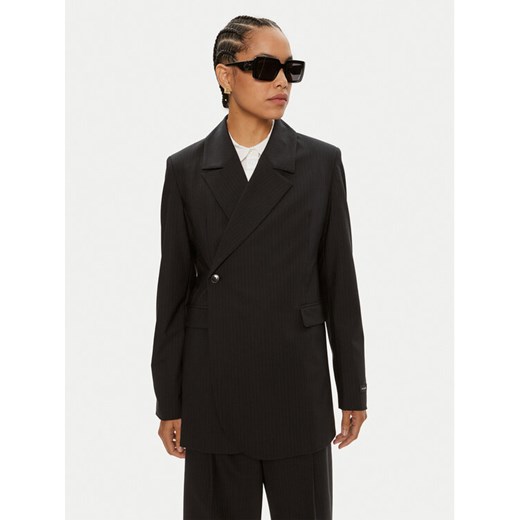 Herskind Marynarka Lilith 5218134 Granatowy Relaxed Fit ze sklepu MODIVO w kategorii Marynarki damskie - zdjęcie 182672958