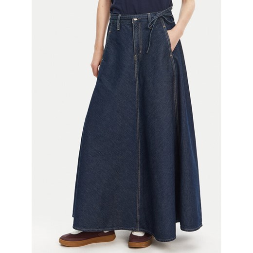Levi's® Spódnica jeansowa XL 001T4-0001 Granatowy Loose Fit ze sklepu MODIVO w kategorii Spódnice - zdjęcie 182672998