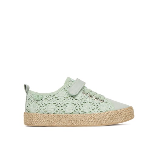 Roxy Espadryle CSS20547-01 Zielony ze sklepu MODIVO w kategorii Sandały dziecięce - zdjęcie 182673248