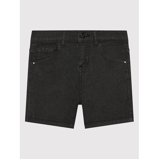 Guess Szorty jeansowe J2RD12 WE5X0 Czarny Regular Fit ze sklepu MODIVO w kategorii Spodenki dziewczęce - zdjęcie 182673256