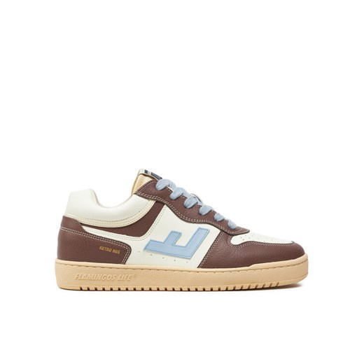 Flamingos Life Sneakersy Retro 86s R8tausky Brązowy ze sklepu MODIVO w kategorii Buty sportowe męskie - zdjęcie 182673285