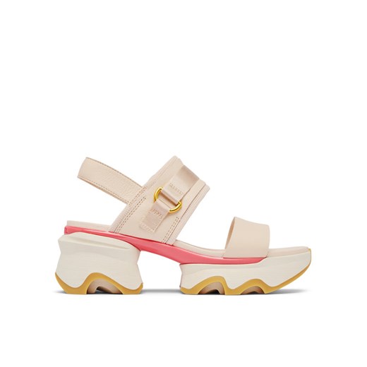 Sorel Sandały KINETIC™ Impact Slingback Heel 2030481 Czerwony ze sklepu MODIVO w kategorii Sandały damskie - zdjęcie 182673307