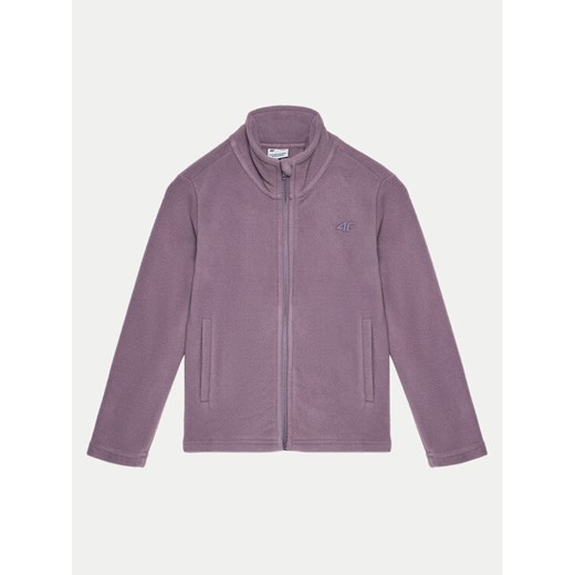 4F Polar 4FJWMM00TFLEF261 Fioletowy Slim Fit ze sklepu MODIVO w kategorii Bluzy chłopięce - zdjęcie 182673349