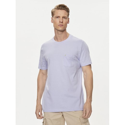 Gap T-Shirt 857901-03 Fioletowy Regular Fit ze sklepu MODIVO w kategorii T-shirty męskie - zdjęcie 182673389