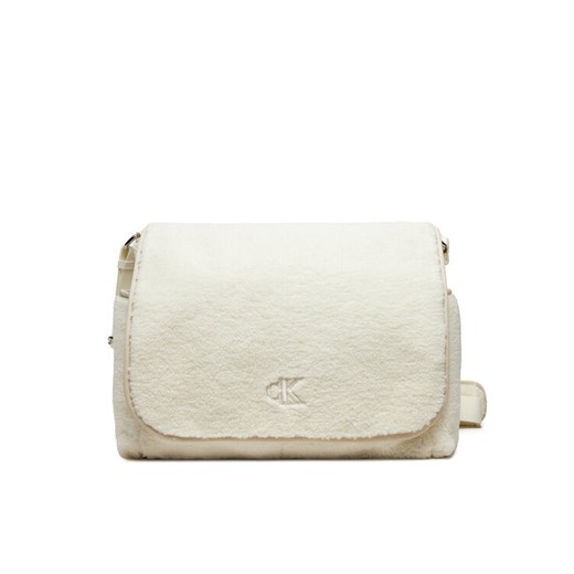 Calvin Klein Jeans Torba do przewijania Teddy Messenger IU0IU00660 Écru ze sklepu MODIVO w kategorii Listonoszki - zdjęcie 182673405