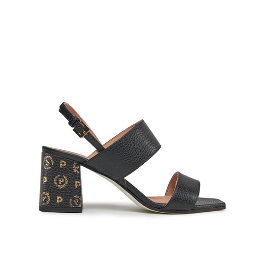 Pollini Sandały SA16106C1ITDP000 Czarny ze sklepu MODIVO w kategorii Sandały damskie - zdjęcie 182673455