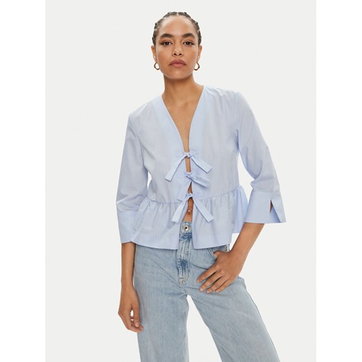 ViCOLO Bluzka TB1518 Niebieski Regular Fit ze sklepu MODIVO w kategorii Bluzki damskie - zdjęcie 182673519