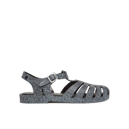Melissa Sandały Melissa Possession Print Denim Ad M 36133 Szary ze sklepu MODIVO w kategorii Sandały damskie - zdjęcie 182673619