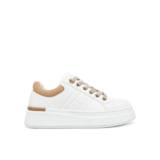 Tommy Hilfiger Sneakersy Low Cut Lace-Up Sneaker T3A9-33751-1355 M Biały ze sklepu MODIVO w kategorii Buty sportowe dziecięce - zdjęcie 182673625