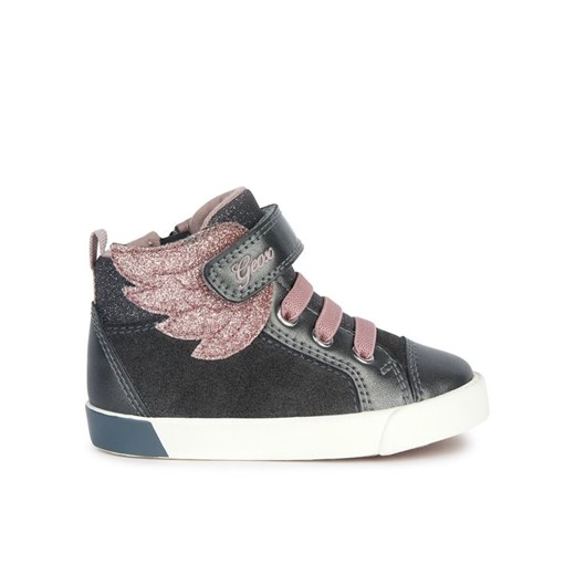 Geox Sneakersy B Kilwi Girl B36D5A 022NF C9F8W S Szary ze sklepu MODIVO w kategorii Buty sportowe dziecięce - zdjęcie 182673649