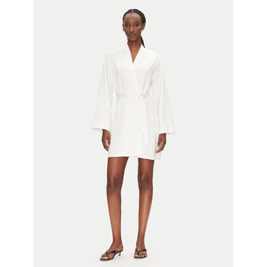 Hunkemöller Szlafrok Bridal 302071 Biały ze sklepu MODIVO w kategorii Szlafroki damskie - zdjęcie 182673658