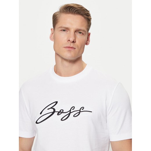 BOSS T-Shirt C-Thompson 70 50531309 Biały Regular Fit XXL MODIVO
