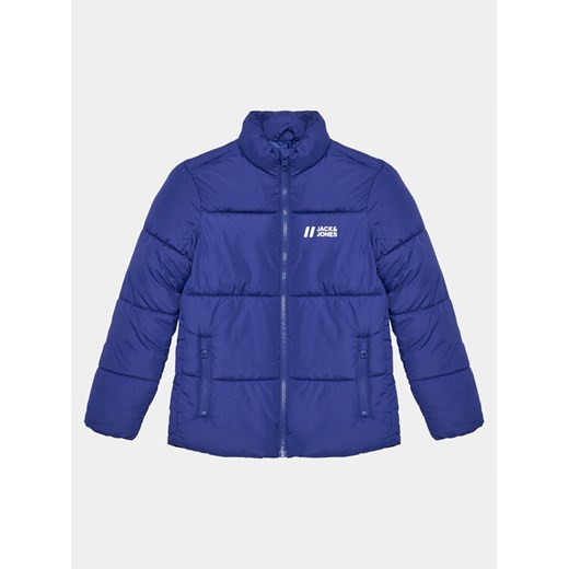 Jack&Jones Junior Kurtka zimowa 12238960 Niebieski Regular Fit ze sklepu MODIVO w kategorii Kurtki chłopięce - zdjęcie 182673759