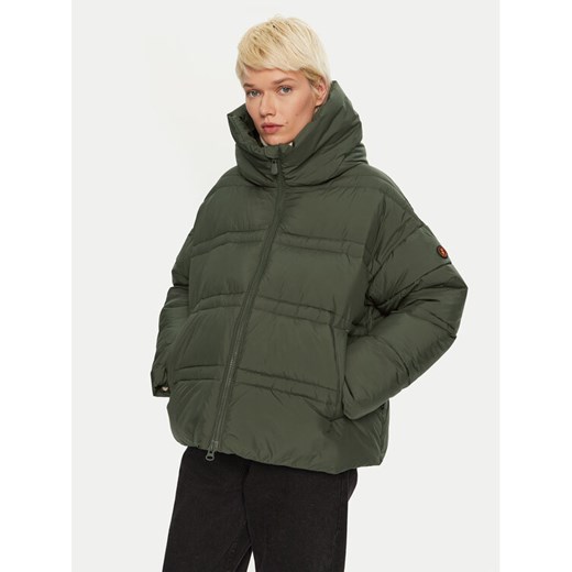 Save The Duck Kurtka zimowa D31904W RECY19 Zielony Relaxed Fit ze sklepu MODIVO w kategorii Kurtki damskie - zdjęcie 182673766