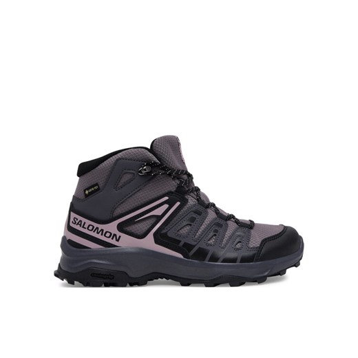 Salomon Trekkingi Extegra Mid Gore-Tex L47800200 Fioletowy ze sklepu MODIVO w kategorii Buty sportowe damskie - zdjęcie 182673768