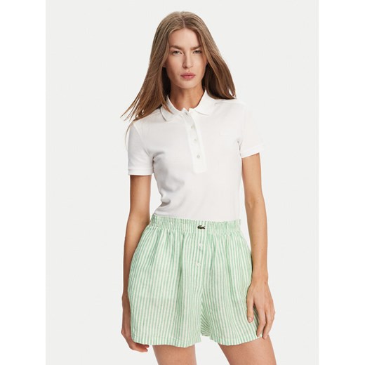 Lacoste Polo PF5462 Biały Slim Fit ze sklepu MODIVO w kategorii Bluzki damskie - zdjęcie 182673776