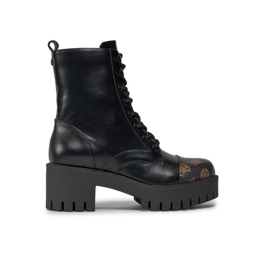Guess Botki FL8WAP ELE10 Czarny ze sklepu MODIVO w kategorii Workery damskie - zdjęcie 182673805