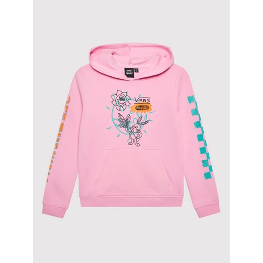 Vans Bluza Vans X Crayola VN0A7RL4 Różowy Regular Fit ze sklepu MODIVO w kategorii Bluzy dziewczęce - zdjęcie 182673826
