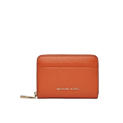MICHAEL Michael Kors Mały Portfel Damski 32T4GJ6Z5L Pomarańczowy ze sklepu MODIVO w kategorii Portfele damskie - zdjęcie 182673878
