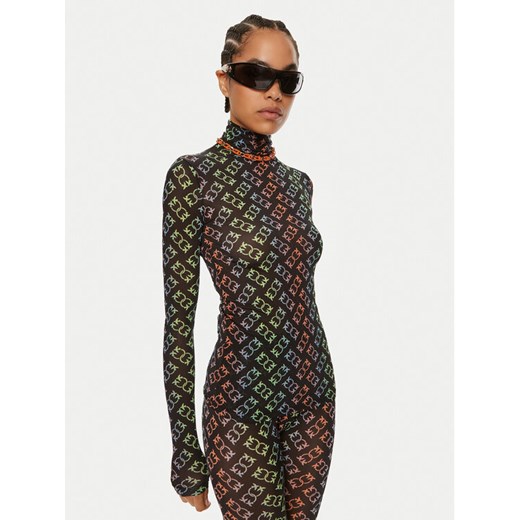 Pinko Bluzka Lamu 101813 A1ZY Czarny Slim Fit ze sklepu MODIVO w kategorii Bluzki damskie - zdjęcie 182673887