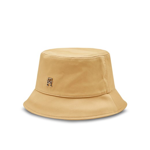 Tommy Hilfiger Kapelusz Distinct Rain Bucket Hat AW0AW16781 Beżowy ze sklepu MODIVO w kategorii Kapelusze damskie - zdjęcie 182673978