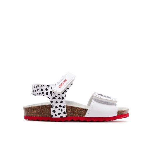 Geox Sandały B Sandal Chalki Girl B452RB 0003W C0404 S Biały ze sklepu MODIVO w kategorii Sandały dziecięce - zdjęcie 182673979