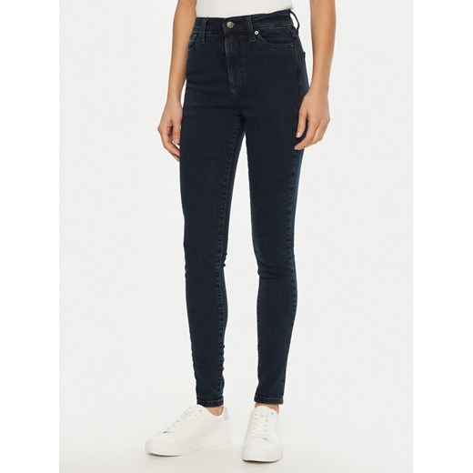 Tommy Jeans Jeansy Sylvia DW0DW20217 Granatowy Skinny Fit ze sklepu MODIVO w kategorii Jeansy damskie - zdjęcie 182674005