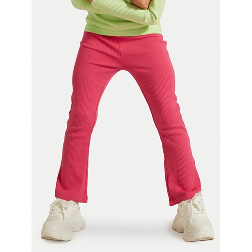 Coccodrillo Legginsy ZC4122101AGK Różowy Slim Fit ze sklepu MODIVO w kategorii Spodnie dziewczęce - zdjęcie 182674035