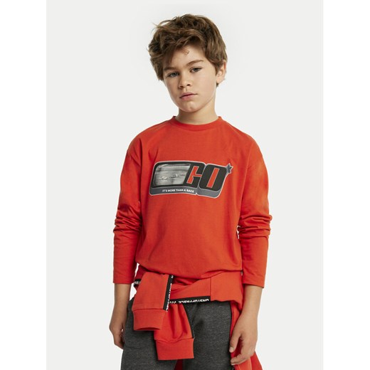 Mayoral Bluzka 7088 Pomarańczowy Regular Fit ze sklepu MODIVO w kategorii T-shirty chłopięce - zdjęcie 182674098