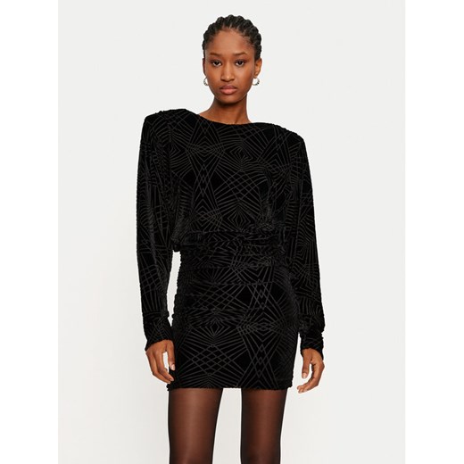 PINKO Sukienka koktajlowa Bernieri 104482 A29H Czarny Regular Fit ze sklepu MODIVO w kategorii Sukienki - zdjęcie 182674105