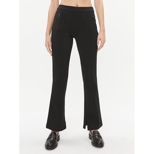 Weekend Max Mara Spodnie materiałowe Goya 2357860433 Czarny Straight Fit ze sklepu MODIVO w kategorii Spodnie damskie - zdjęcie 182674226