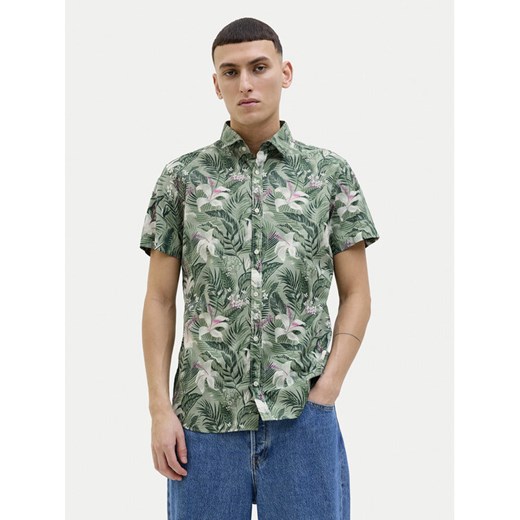 Jack&Jones Koszula Hawaii 12269137 Zielony Comfort Fit ze sklepu MODIVO w kategorii Koszule męskie - zdjęcie 182674345