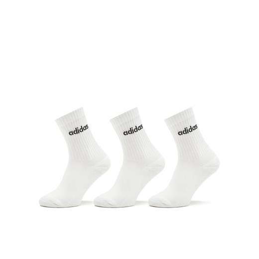 adidas Skarpety wysokie unisex Linear Crew Cushioned Socks 3 Pairs HT3455 Biały ze sklepu MODIVO w kategorii Skarpetki damskie - zdjęcie 182674369