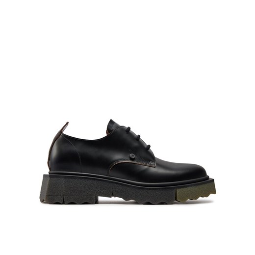 Off-White Półbuty IF013S22LEA0011063 Czarny ze sklepu MODIVO w kategorii Półbuty męskie - zdjęcie 182674538