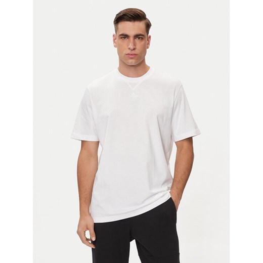 adidas T-Shirt ALL SZN IC9788 Biały Loose Fit ze sklepu MODIVO w kategorii T-shirty męskie - zdjęcie 182674647