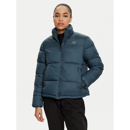 4F Kurtka zimowa 4FWAW24TDJAF469 Niebieski Regular Fit ze sklepu MODIVO w kategorii Kurtki damskie - zdjęcie 182674686
