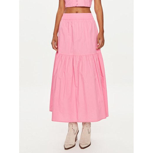 Vero Moda Spódnica trapezowa Charlotte 10303657 Różowy Regular Fit ze sklepu MODIVO w kategorii Spódnice - zdjęcie 182674707