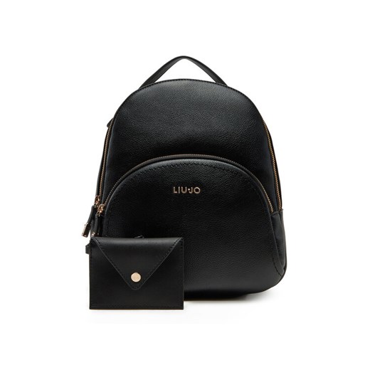 Liu Jo Plecak M Backpack AA5157 E0058 Czarny ze sklepu MODIVO w kategorii Plecaki - zdjęcie 182674708
