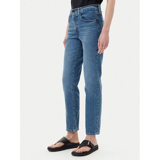 Levi's® Jeansy 724™ 18883-0385 Niebieski Straight Fit ze sklepu MODIVO w kategorii Jeansy damskie - zdjęcie 182674758