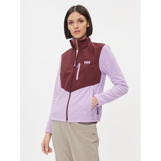 Helly Hansen Polar Daybreaker Block 49465 Fioletowy Regular Fit ze sklepu MODIVO w kategorii Bluzy damskie - zdjęcie 182674776