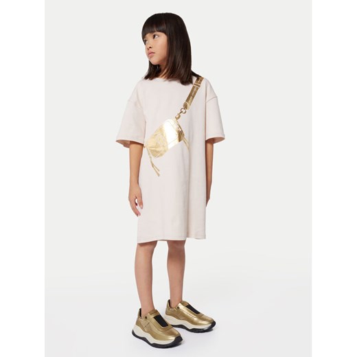 Marc Jacobs Sukienka codzienna W60230 M Beżowy Regular Fit ze sklepu MODIVO w kategorii Sukienki dziewczęce - zdjęcie 182674818