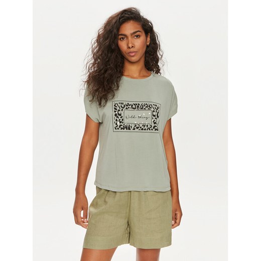 ONLY T-Shirt Free 15293567 Zielony Regular Fit ze sklepu MODIVO w kategorii Bluzki damskie - zdjęcie 182674848